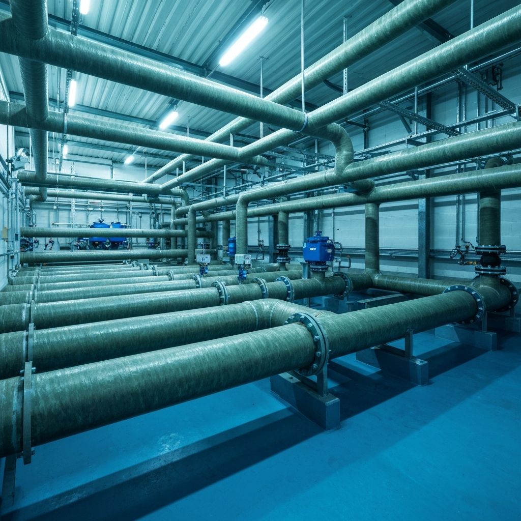 Tubería y soluciones PRFV para agua y saneamiento